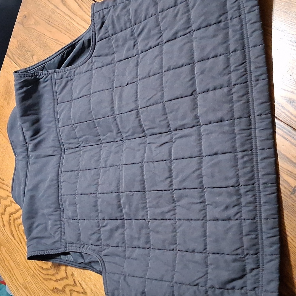 ORVIS VEST Mens LARGE GREY Casual Outdoors Work Hiking Used Full Zip Camping - Picture 5 of 5